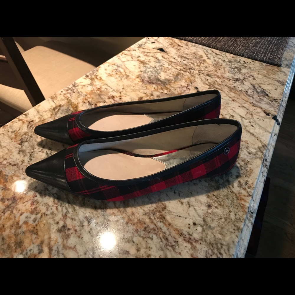 Michael Kors plaid flats!!!!